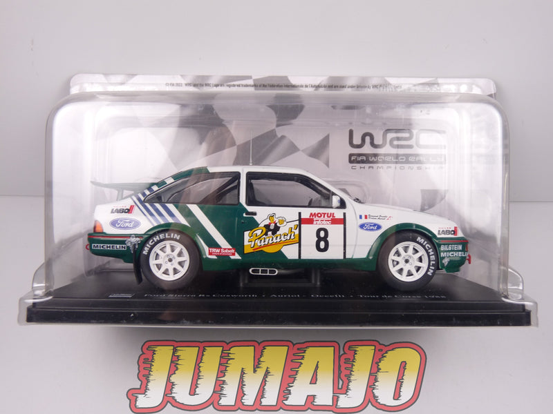 RVQ52 Voiture Rallye 1/24 SALVAT Models : Ford Sierra Rs Coswarth Auriol 1988