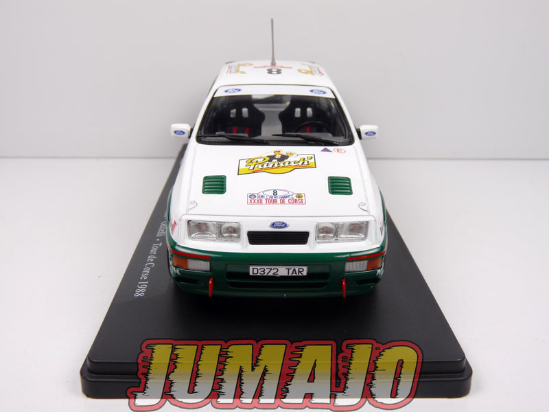 RVQ52 Voiture Rallye 1/24 SALVAT Models : Ford Sierra Rs Coswarth Auriol 1988