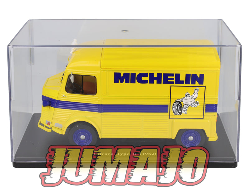 TES12 Voiture 1/24 Hachette TEST : CITROEN Type H 1962 Michelin