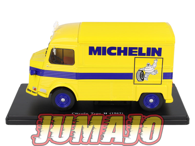TES12 Voiture 1/24 Hachette TEST : CITROEN Type H 1962 Michelin