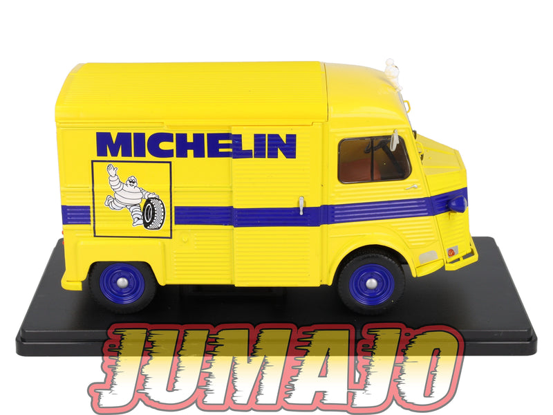 TES12 Voiture 1/24 Hachette TEST : CITROEN Type H 1962 Michelin