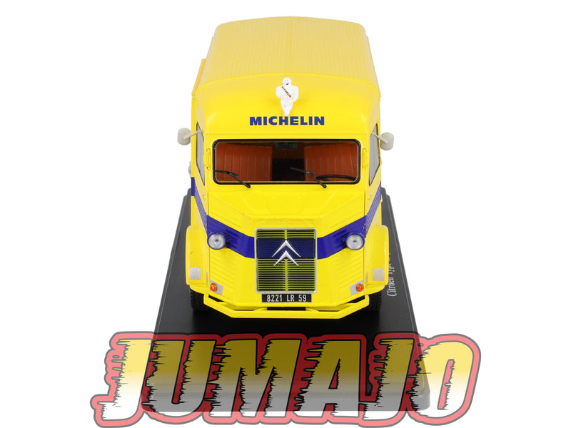 TES12 Voiture 1/24 Hachette TEST : CITROEN Type H 1962 Michelin