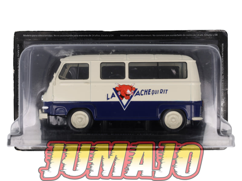 TES13 Voiture 1/24 Hachette TEST : RENAULT Estafette 1962 Vache qui rit