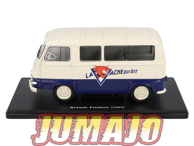 TES13 Voiture 1/24 Hachette TEST : RENAULT Estafette 1962 Vache qui rit
