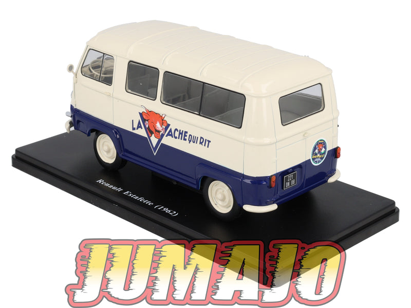 TES13 Voiture 1/24 Hachette TEST : RENAULT Estafette 1962 Vache qui rit