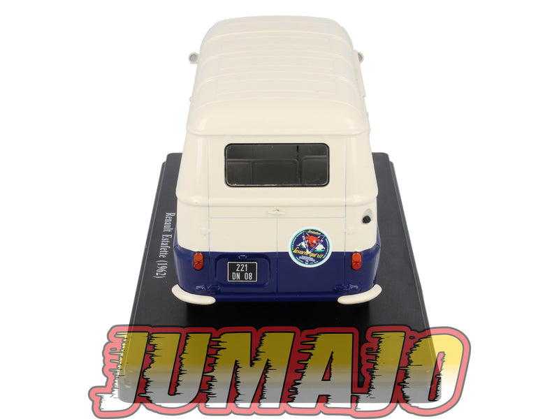 TES13 Voiture 1/24 Hachette TEST : RENAULT Estafette 1962 Vache qui rit