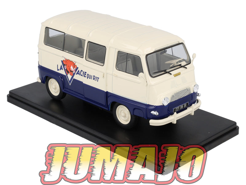 TES13 Voiture 1/24 Hachette TEST : RENAULT Estafette 1962 Vache qui rit