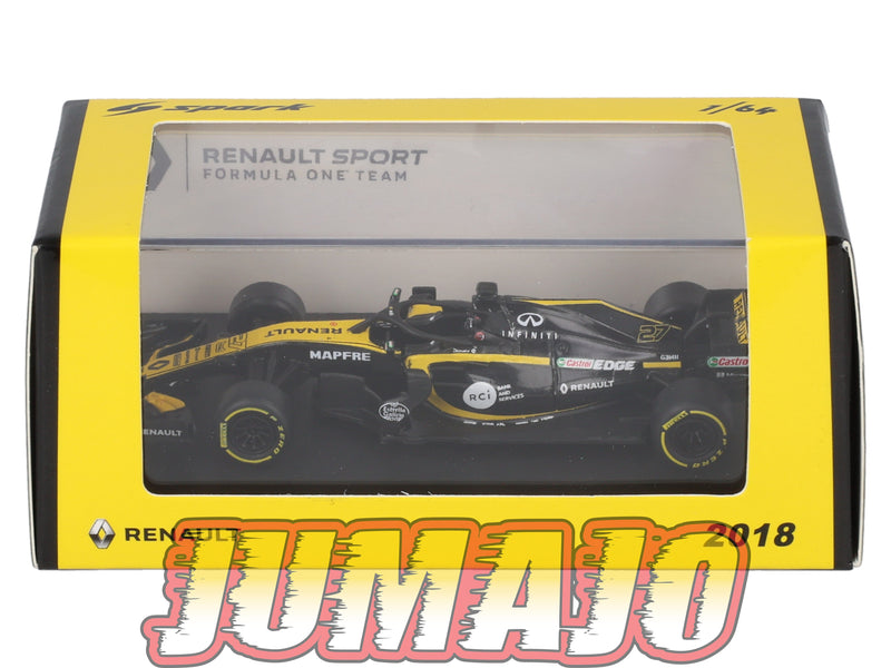 TRI301 Voiture 1/64 SPARK Renault Sport : RENAULT R.S 18