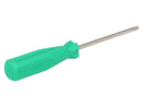 TVI3 Tournevis triangle Vert Screwdriver 11,5cm