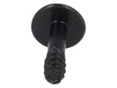 TVI5 Lot de 140 Grammes ( +/- 200) Vis triangle Noires Screw 1,3cm 1/43