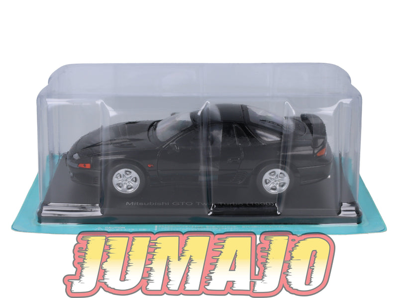 VQJ215 Voiture 1/24 Hachette Japon : MITSUBISHI GTO Twin Turbo 1990