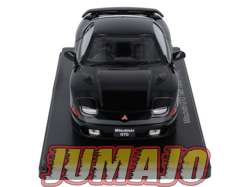 VQJ215 Voiture 1/24 Hachette Japon : MITSUBISHI GTO Twin Turbo 1990