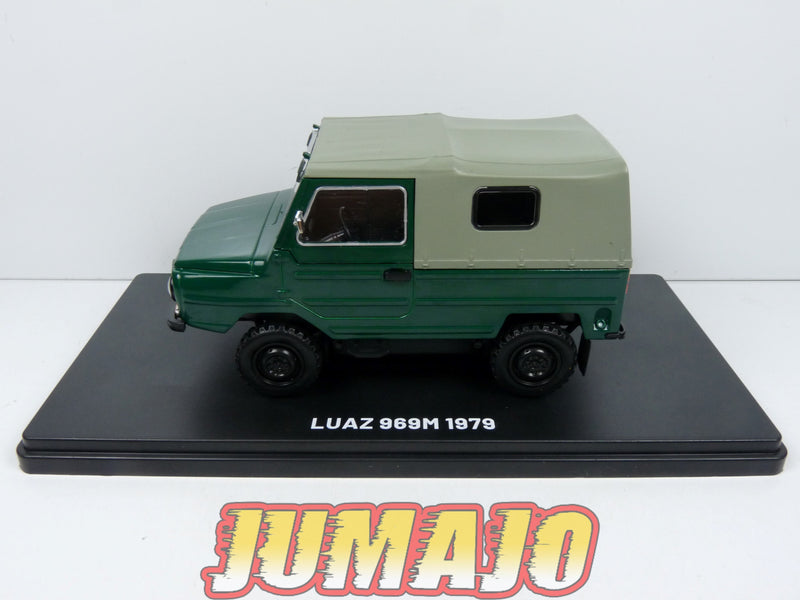 VQR40 Voiture 1/24 Hachette Roumanie : LUAZ 969M 1979