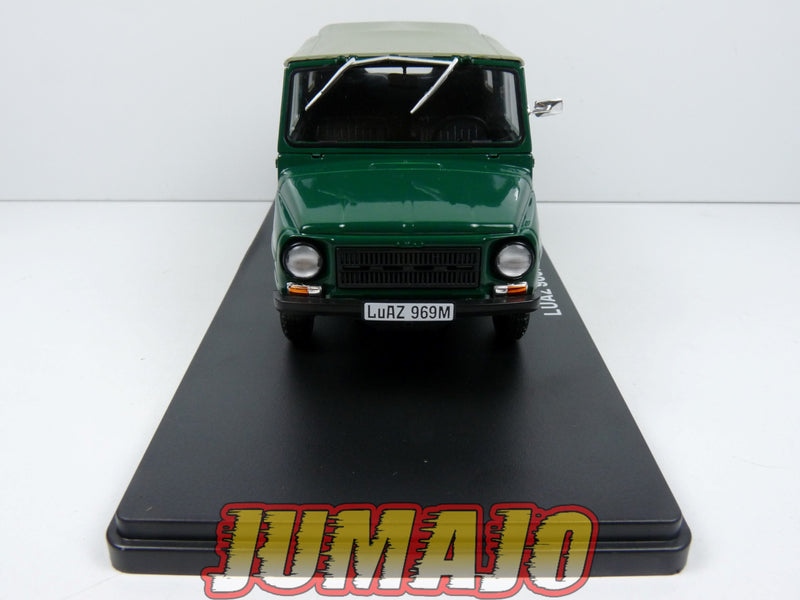 VQR40 Voiture 1/24 Hachette Roumanie : LUAZ 969M 1979