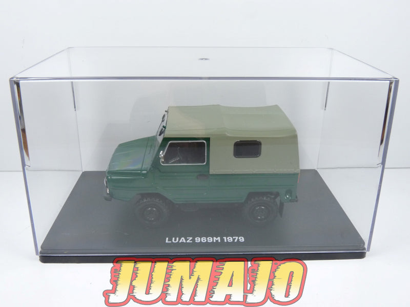 VQR40 Voiture 1/24 Hachette Roumanie : LUAZ 969M 1979