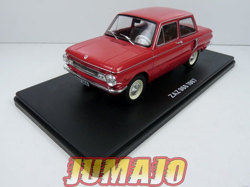 VQR43 Voiture 1/24 Hachette Roumanie : ZAZ 966 NSU Prinz 4 1967