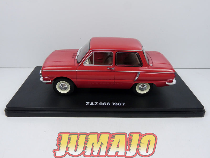 VQR43 Voiture 1/24 Hachette Roumanie : ZAZ 966 NSU Prinz 4 1967