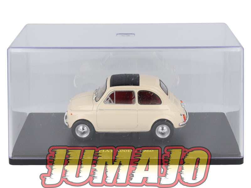 VQV404 Voiture 1/24 Hachette : FIAT 500D 1960