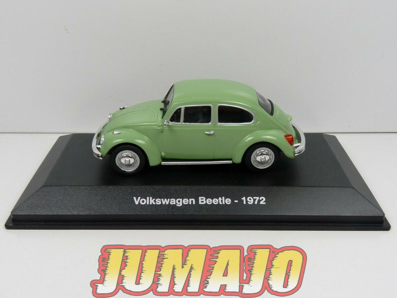 HAC3 1/43 NOREV Hachettes GRECE : VOLKSWAGEN Beetle Käfer Coccinelle verte 1972