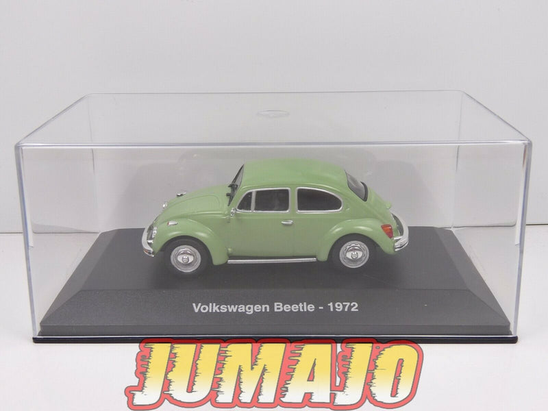 HAC3 1/43 NOREV Hachettes GRECE : VOLKSWAGEN Beetle Käfer Coccinelle verte 1972