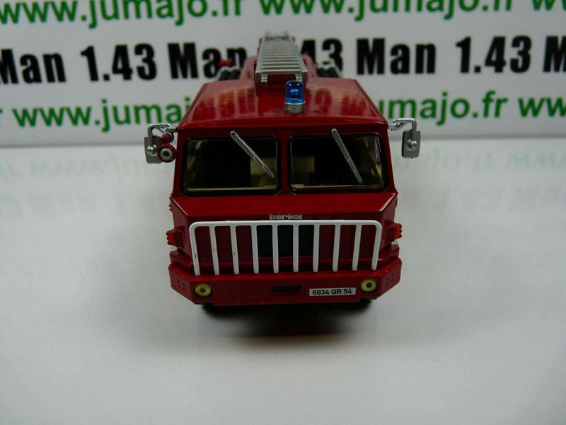 CPF3 POMPIERS 1/43 Hachette  IXO : BERLIET FF 6X6