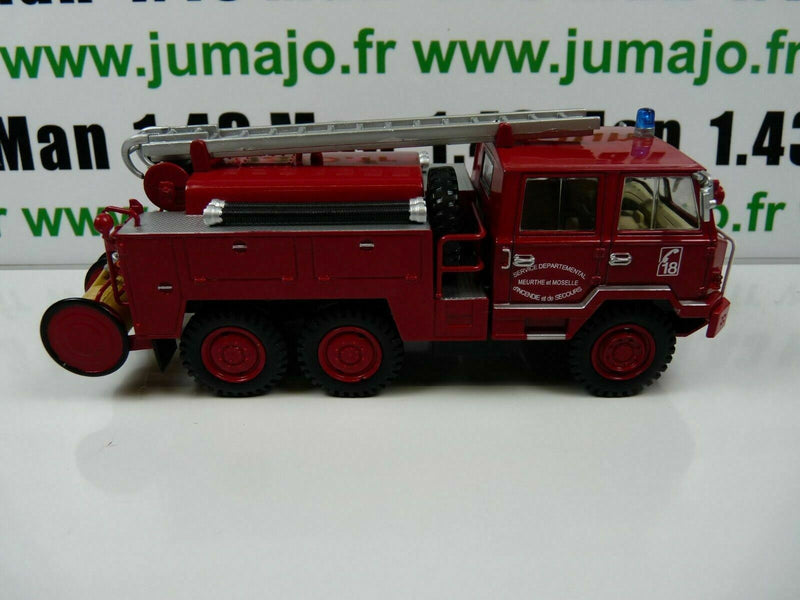 CPF3 POMPIERS 1/43 Hachette  IXO : BERLIET FF 6X6