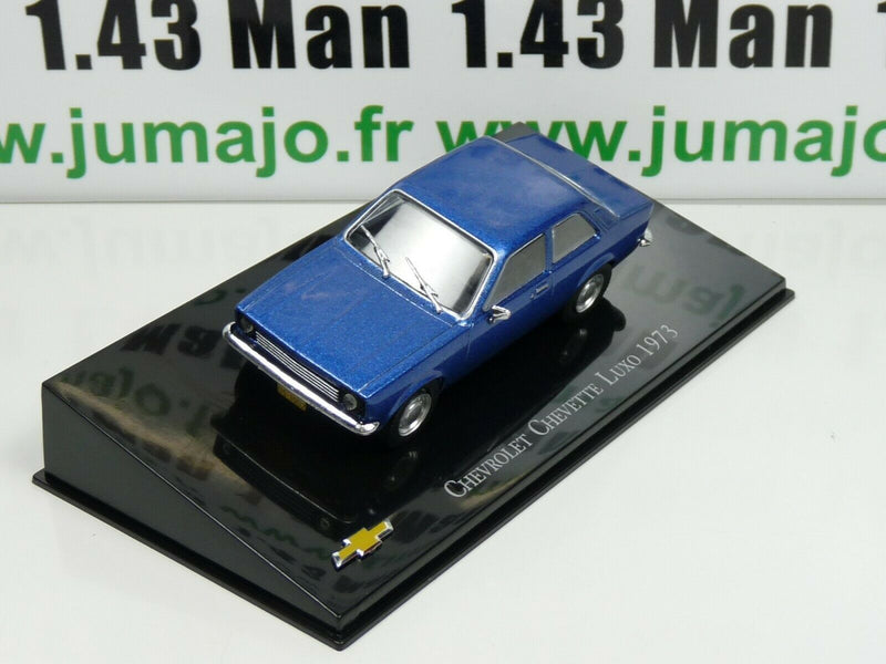 CVT8 voiture 1/43 IXO Salvat BRESIL CHEVROLET : Chevette Luxo 1973