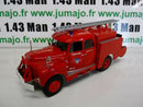 CP27B POMPIER 1/43 altaya IXO Camionciterne lourd spécial Drouville Citroën 46