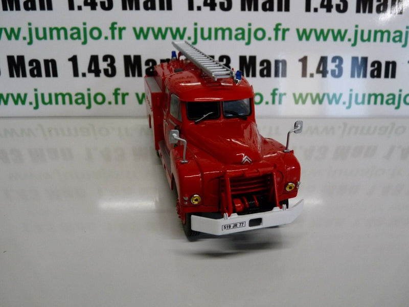 CP27B POMPIER 1/43 altaya IXO Camionciterne lourd spécial Drouville Citroën 46