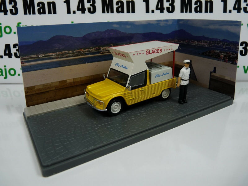 PU2 voiture 1/43 Eligor : CITROËN Méhari Marchand de glaces