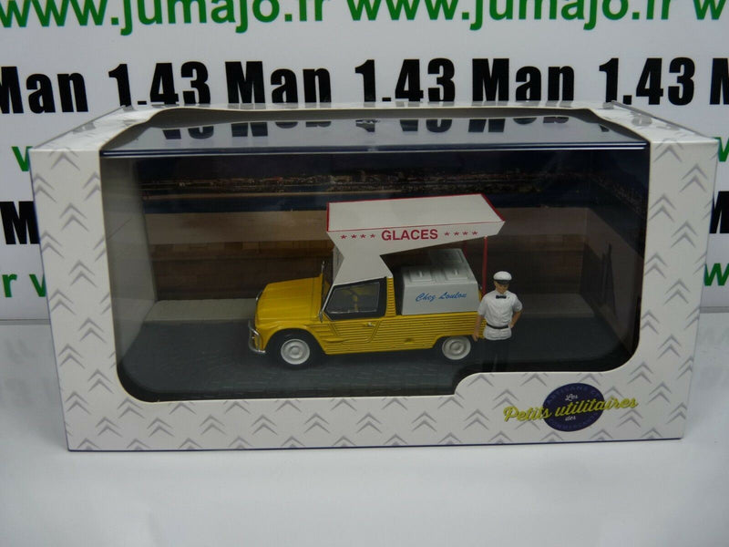 PU2 voiture 1/43 Eligor : CITROËN Méhari Marchand de glaces