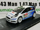 RD8 voiture 1/43 IXO Direkt Rallye : FORD FIESTA RS WRC Monte Carlo 2015 Evans