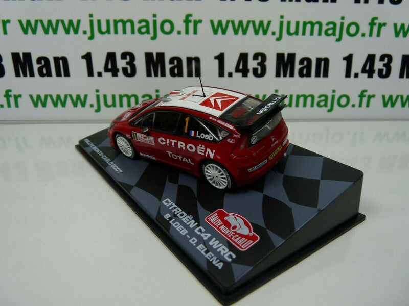 RMIT33 1/43 IXO Rallye Monte Carlo : CITROËN C4 WRC S.Loeb 2007