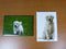 lot 2 Magnets / aimants 7,8 cm X 5,3 cm CHIENS : GOLDEN RETRIEVER 9/10