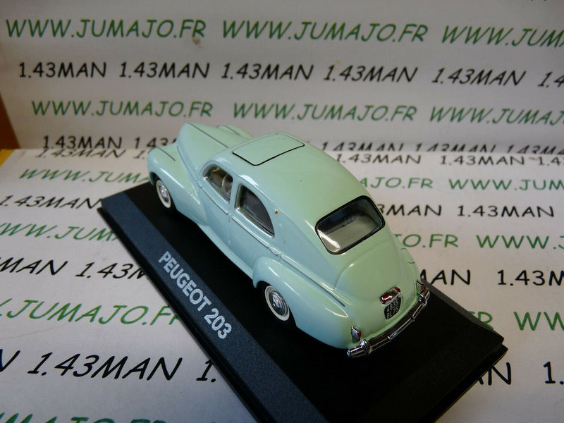 VMP3 voiture 1/43 NOREV atlas voiture de mon père : PEUGEOT 203 verte