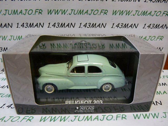 VMP3 voiture 1/43 NOREV atlas voiture de mon père : PEUGEOT 203 verte