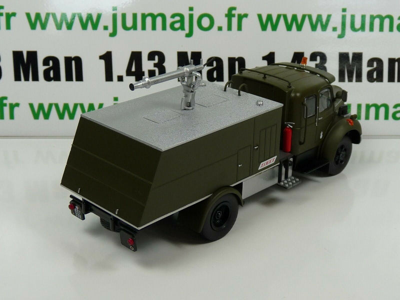 VMF4 militaires Français DIREKT IXO 1/43 BERLIET Sides GLC 28 pompe incendie