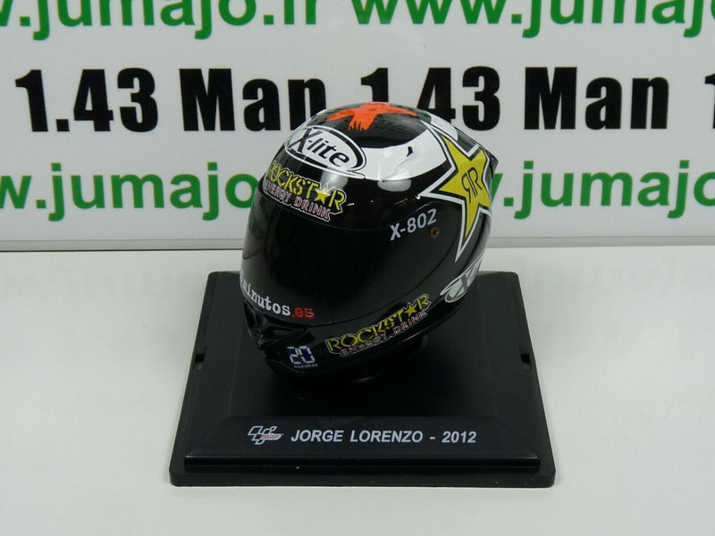 CM2 CASQUE MOTO GP 1/5  : JORGE LORENZO 2012