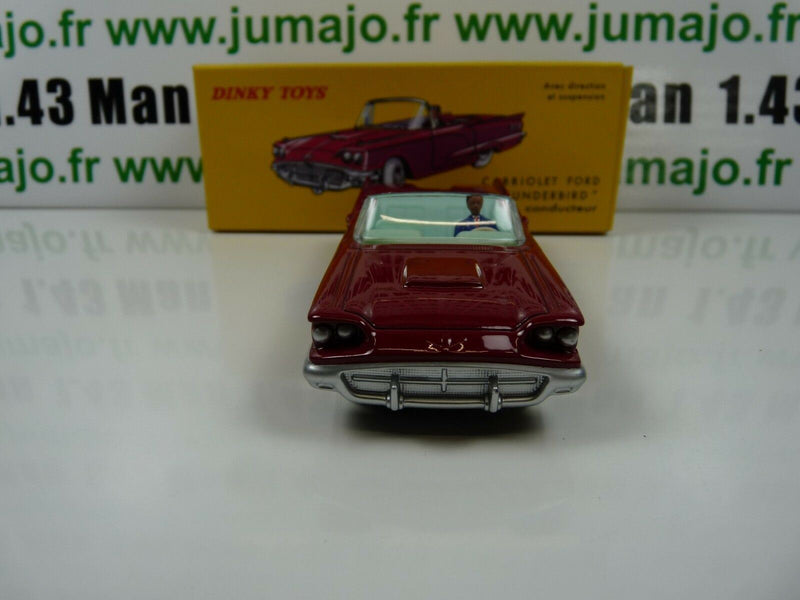 DT212 Voiture 1/43 réédition DINKY TOYS DeAgostini : FORD THUNDERBIRD cabriolet