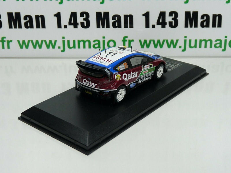 RD19 voiture 1/43 IXO Direkt Rallye FORD FIESTA RS WRC Italy 2013 Th.NEUVILLE