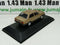 ARG22 Voiture 1/43 SALVAT Autos Inolvidables: Volkswagen Gacel GL (1983) Voyage