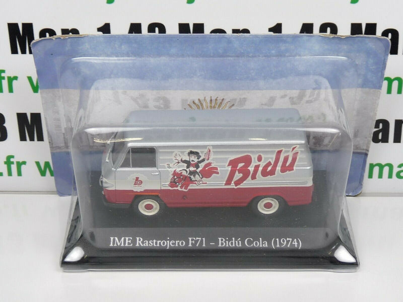 SER24 1/43 SALVAT Vehiculos Servicios IME Rastrojero F17 Bidu Cola (1974)