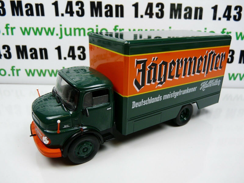 CA3 CAMIONS LKW 1/43 DéAgostini IXO MERCEDES BENZ L1113 Boisson Jägermeister