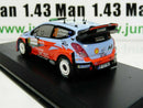 RD11 voiture 1/43 IXO Direkt Rallye : HYUNDAI I20 WRC Italie 2015 H.Paddon