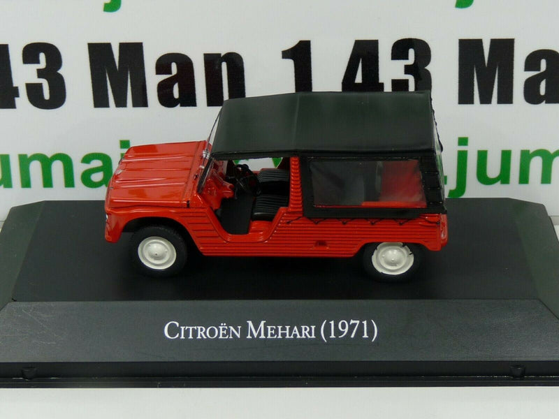 ARG32 Voiture 1/43 SALVAT Autos Inolvidables : CITROËN MEHARI 1971