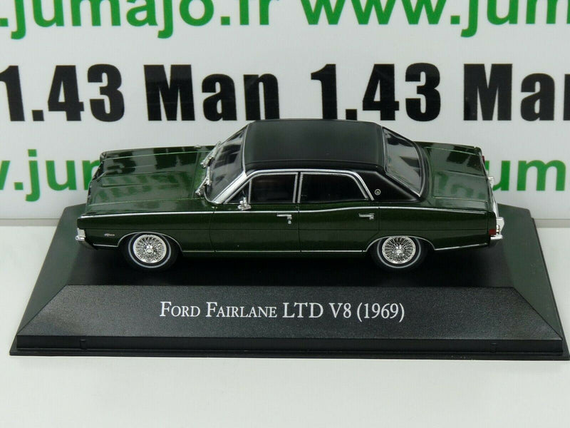 ARG41 Voiture 1/43 SALVAT Autos Inolvidables : FORD FAIRLANE LTD V8 1969