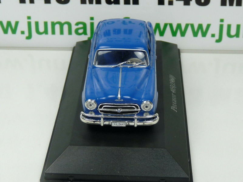 ARG35 Voiture 1/43 SALVAT Autos Inolvidables : PEUGEOT 403 1960