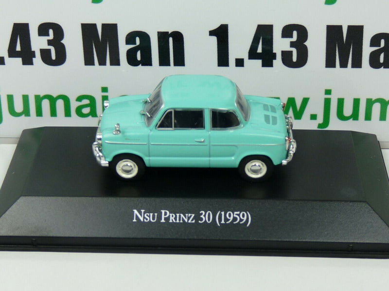 ARG33 Voiture 1/43 SALVAT Autos Inolvidables : NSU PRINZ 30 1959