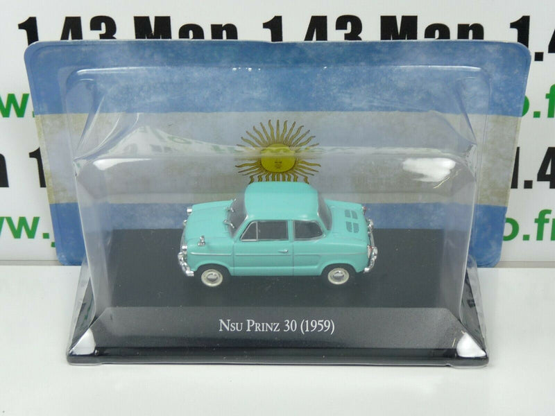 ARG33 Voiture 1/43 SALVAT Autos Inolvidables : NSU PRINZ 30 1959