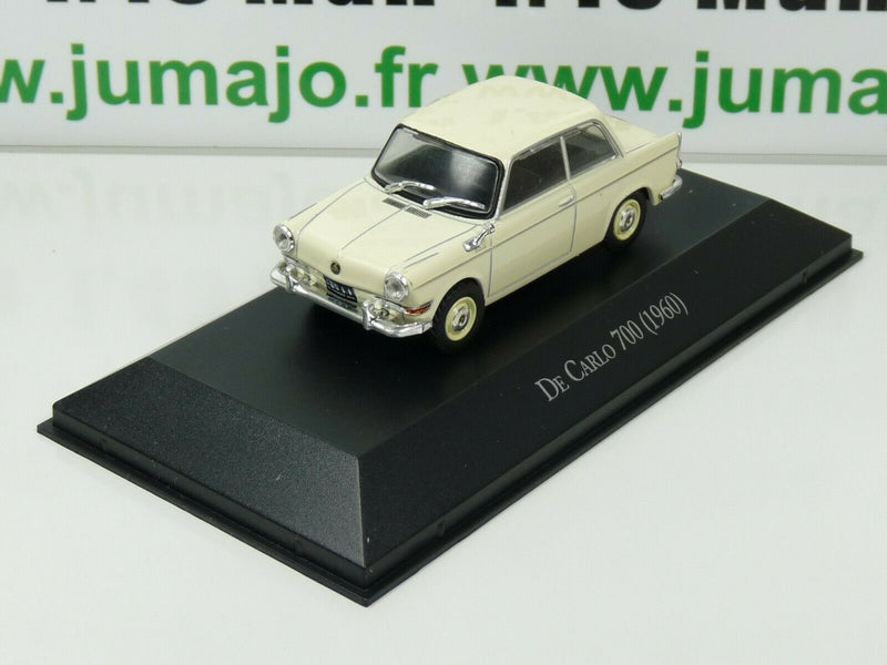 ARG34 Voiture 1/43 SALVAT Autos Inolvidables : DE CARLO 700 (BMW 700) 1960
